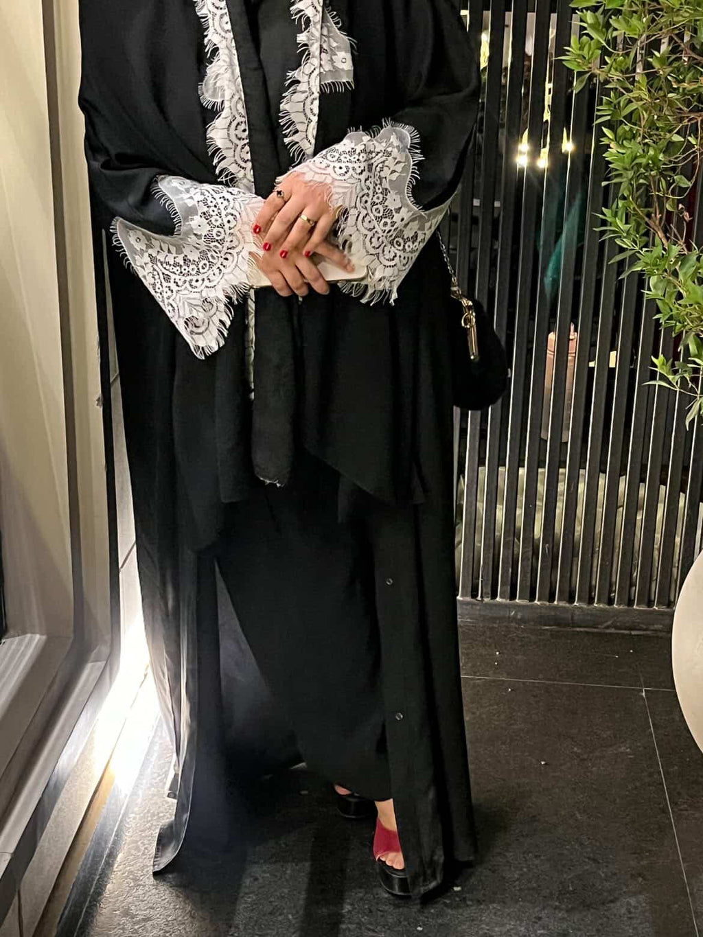 Abaya Layl- White