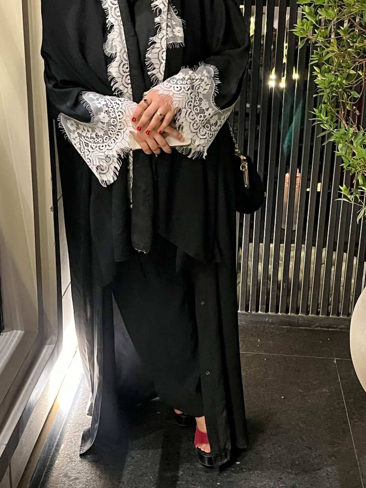 Abaya Layl- White