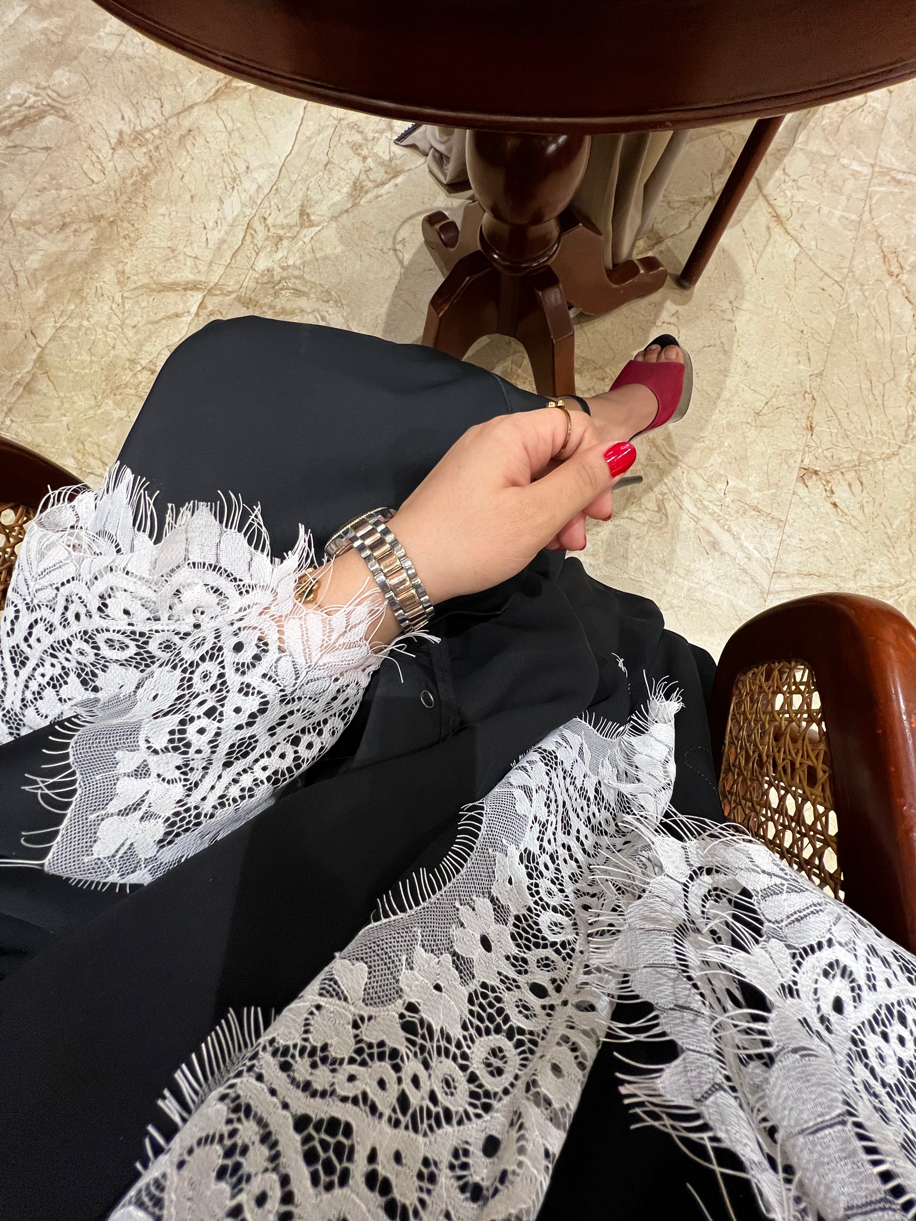 Abaya Layl- White
