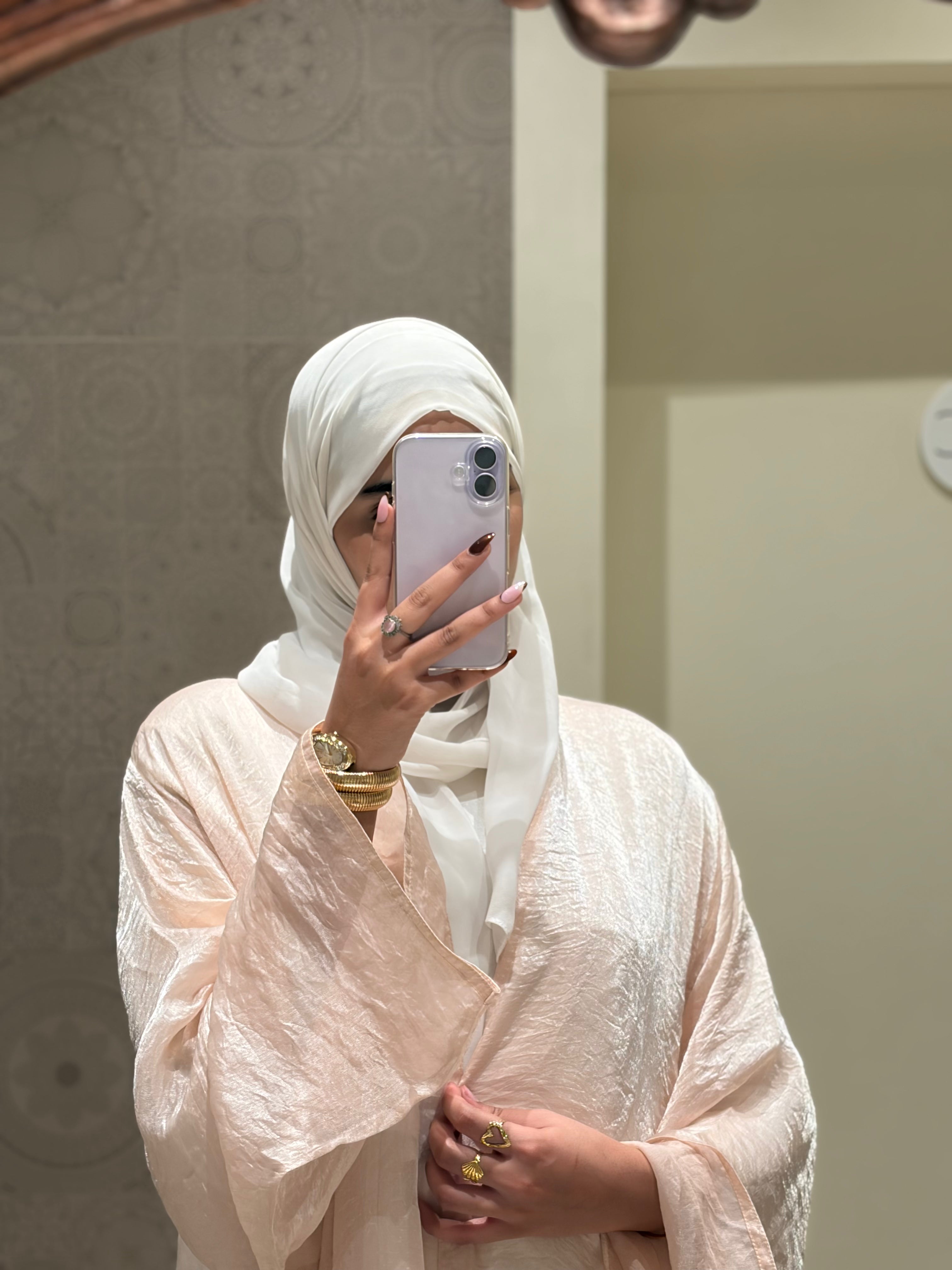 Layla organza abaya