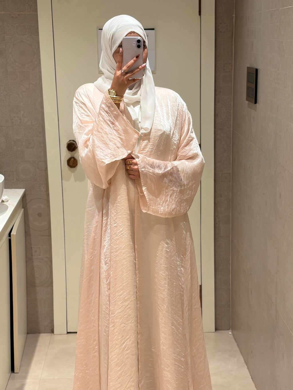 Layla organza abaya