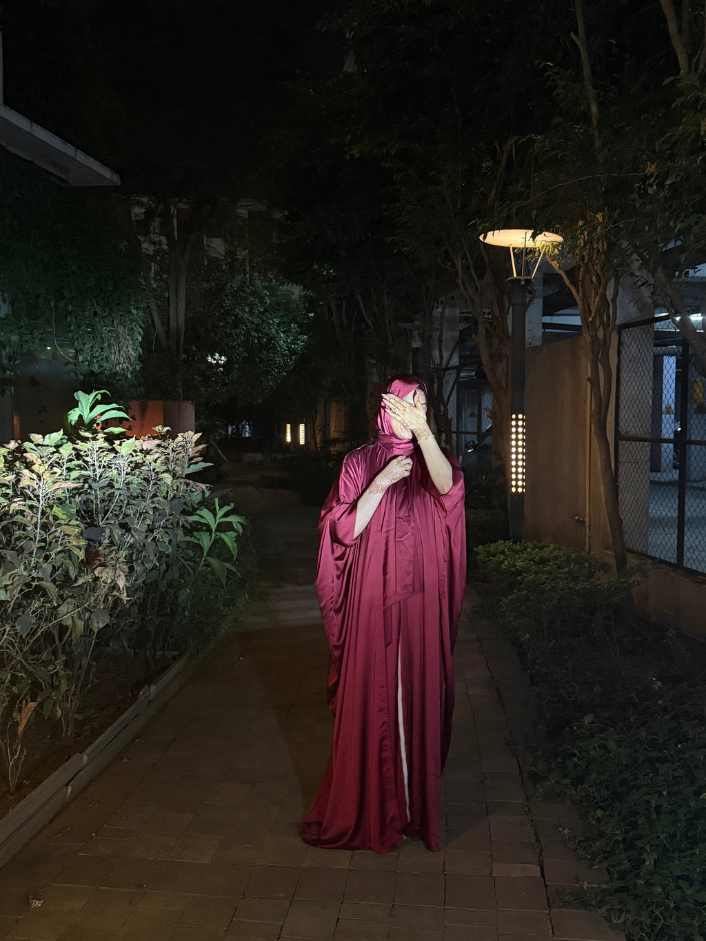 Satin Abaya