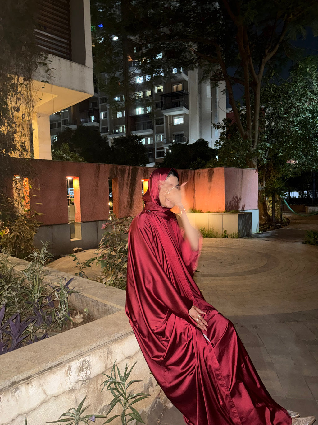 Satin Abaya