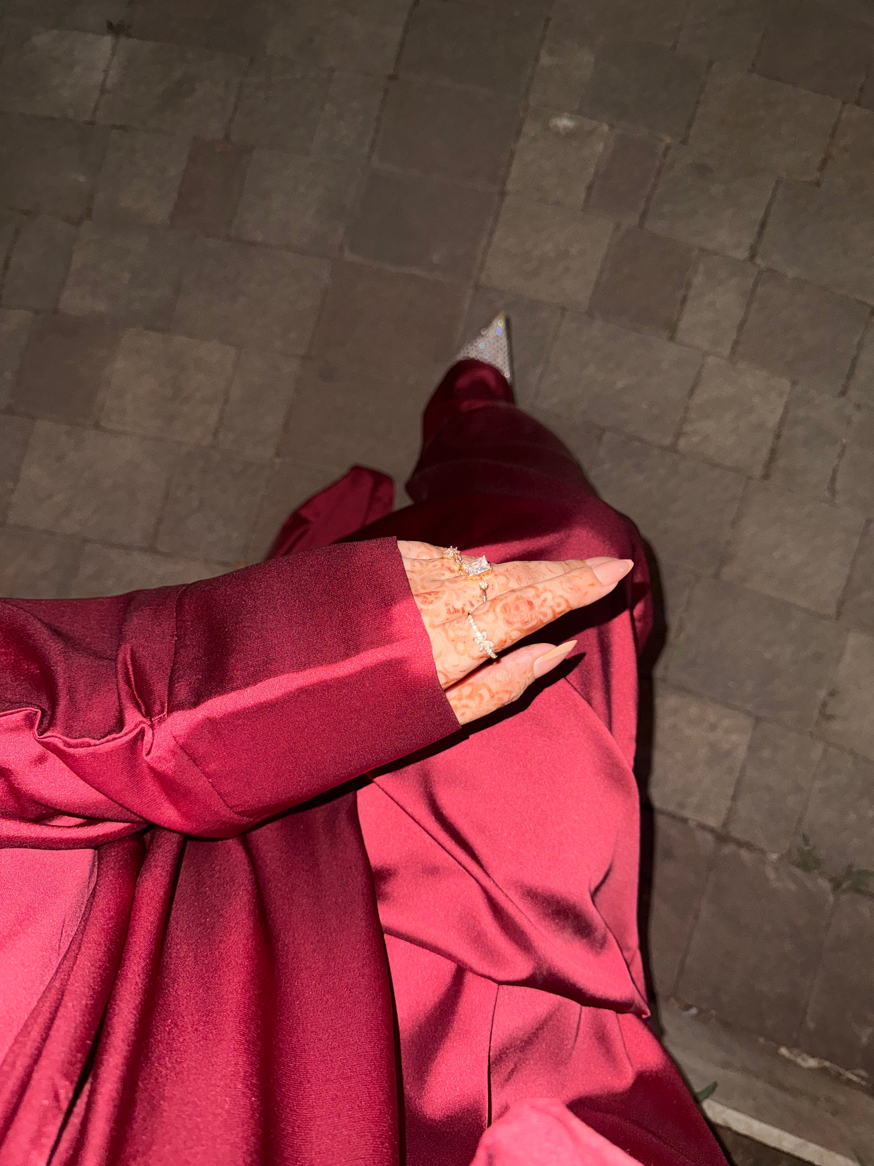 Satin Abaya