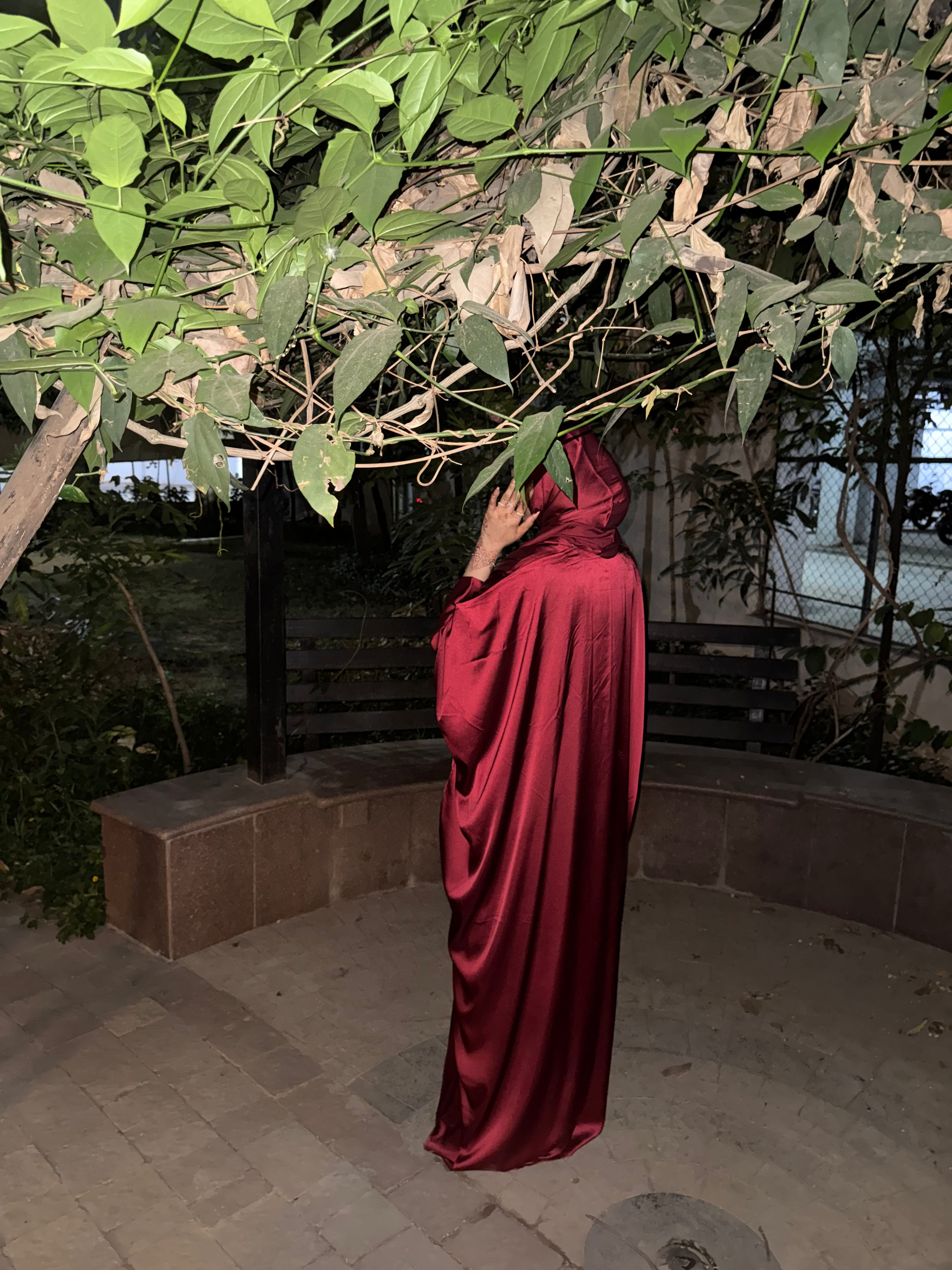 Satin Abaya