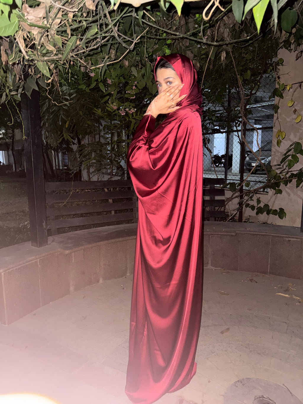 Satin Abaya