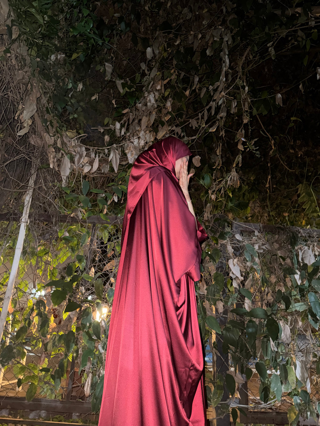 Satin Abaya