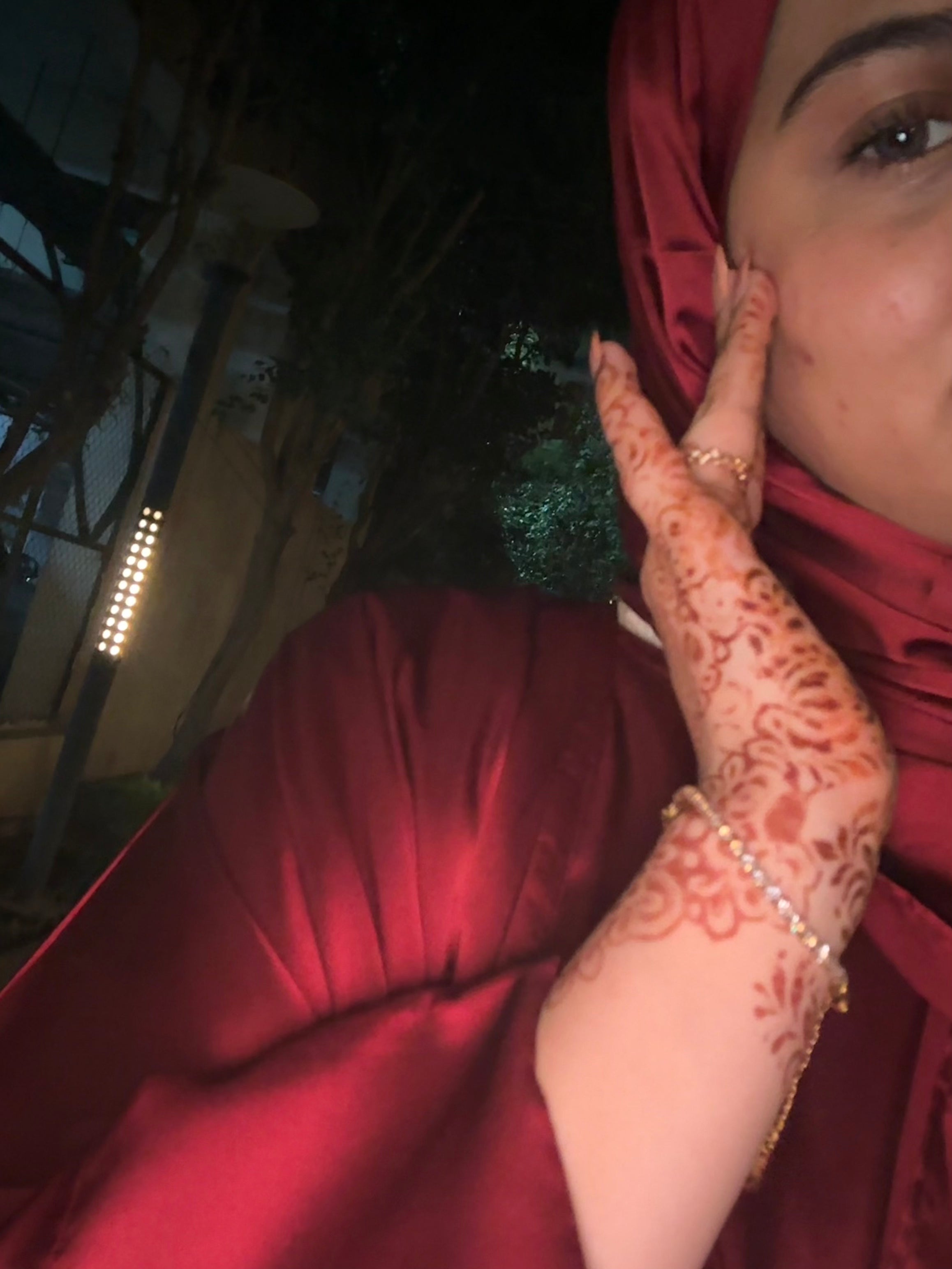 Satin Abaya